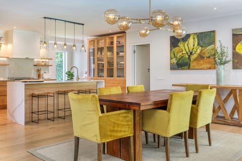 Newly renovated kitchen with stunning modern deco.