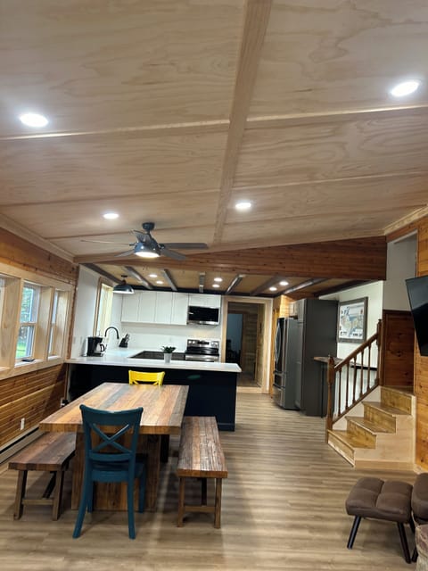 View from the couch area!