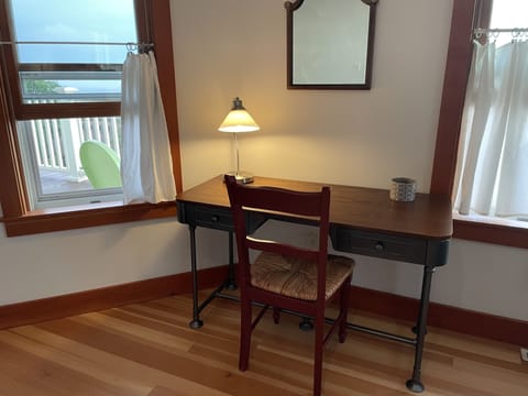 Remote work desk with high speed internet 