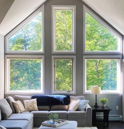 Beautiful, sun drenched windows in the living room!
