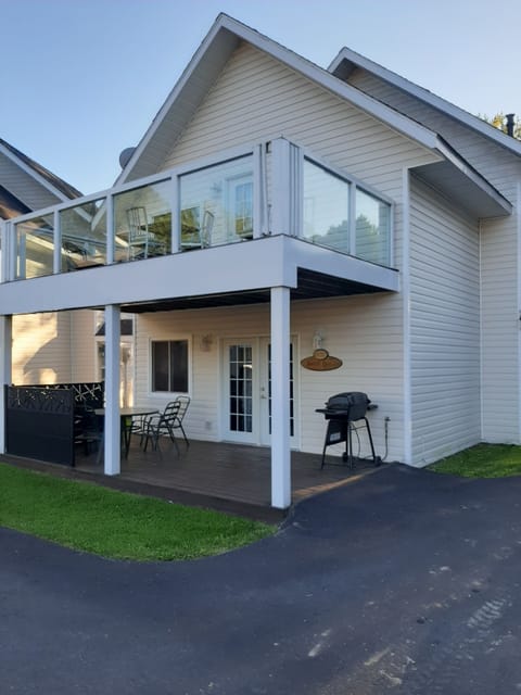 A front view from the left