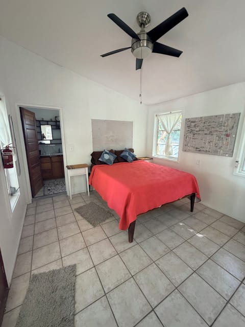 View of your patio on the top floor (3rd) where your room is located.
