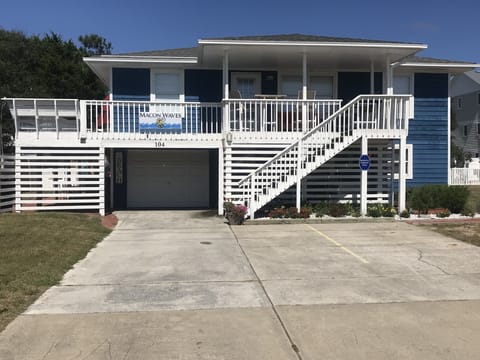 Macon Waves has sunrise & sunset views on a wrap around deck to relax anytime 