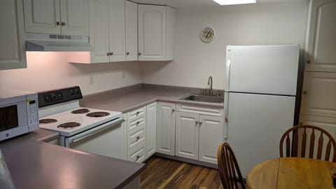 well equipped kitchen