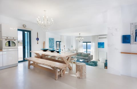 Dining table for breakfast