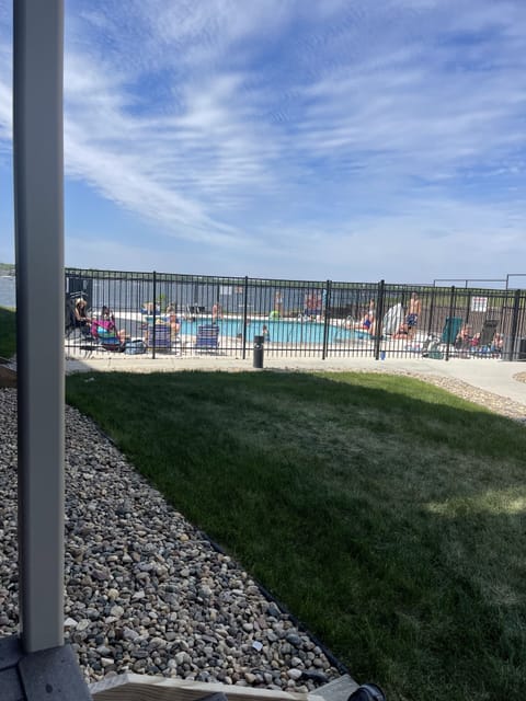 Pool next to condo