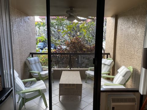 Lanai for relaxing off of master bedroom
