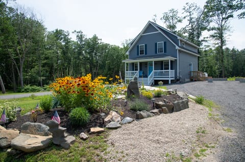 Clara’s Cottage and the rock garden
