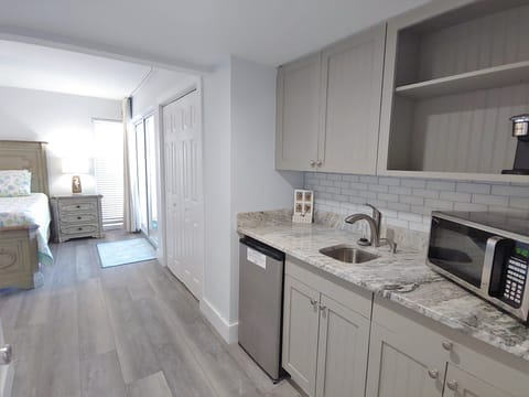 2nd Master Suite with Kitchenette; Fridge and Microwave
 Private balcony access