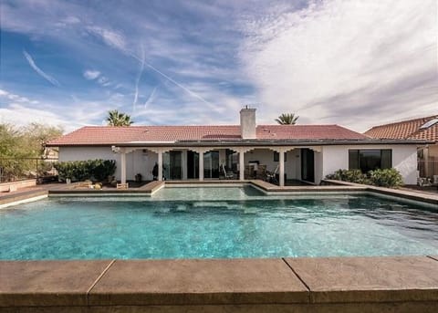 Pool View - Pool is NOT heated