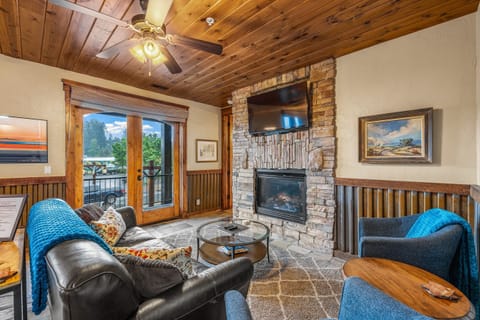 Living room with balcony access