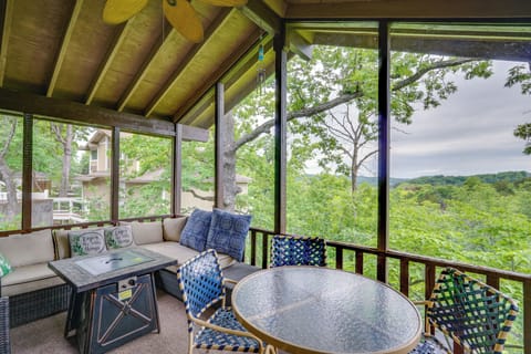 Screened-In Porch | Lake Views