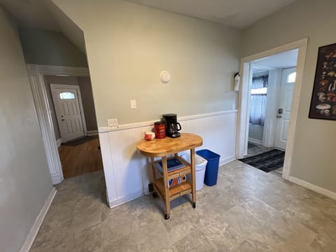 Kitchen view from stove