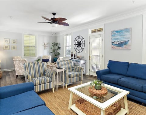 Living-Area- 6 Sunset Island-Ocean City