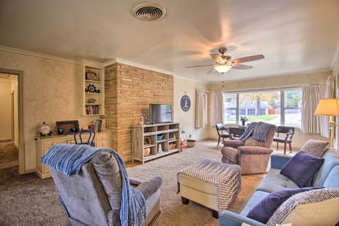 Tulsa Vacation Rental Home | Step-Free Access | 3BR | 1.5BA | 2,000 Sq Ft