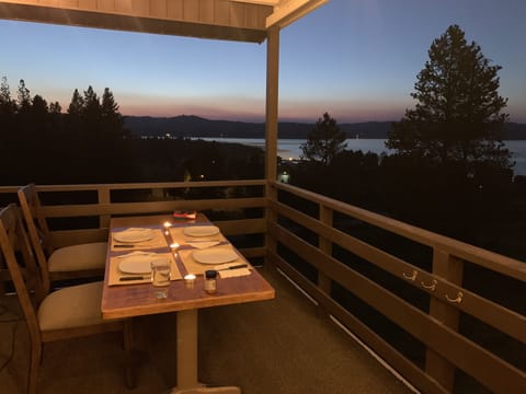 Dinner on the deck