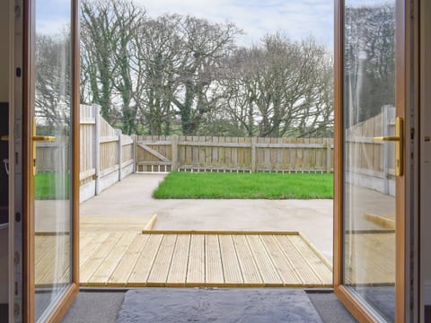 Garden | Four Dorchester Drive - Cross Keys Inn Cottages, Whitechapel, near Longridge