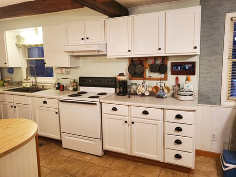 Kitchen and dining area (seating for 8+)