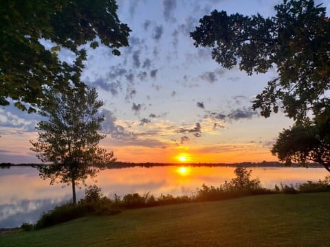 Sunset view over Lake Ocheda.