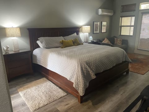 Comfortable king size bed