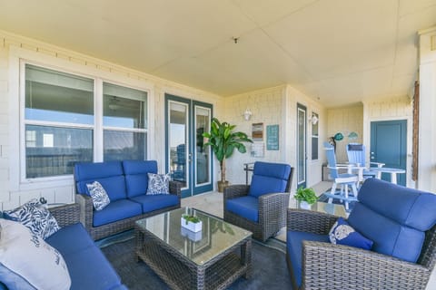 Outdoor Lounging And Pub Area