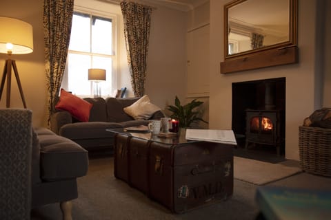 Sitting Room with wood burning stove