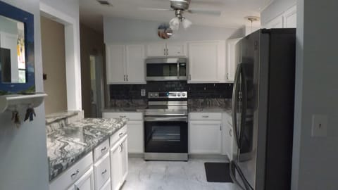 Remodeled kitchen in August 2021