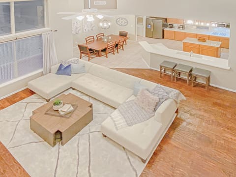 A Look at the main Living Space from upstairs...