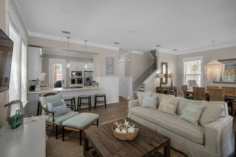 Cozy living room - open floor plan
