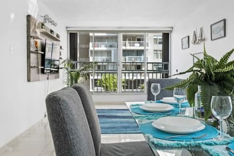 Dinning and living area