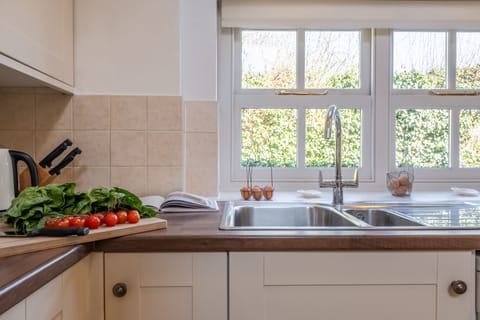 Ground floor: Bright and practical kitchen