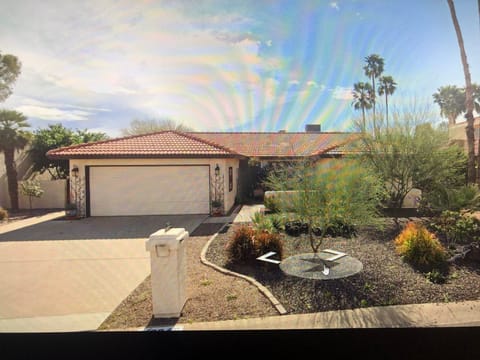 Front view of our little getaway.