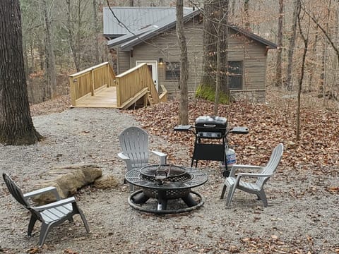 enjoy some smores by the fire