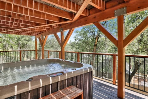 Relaxing hot tub retreat with bubbling water, cozy seating, and tranquil atmosphere perfect for unwinding