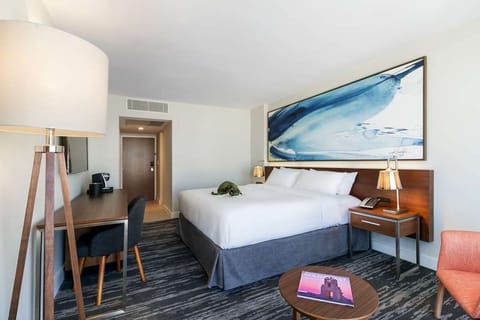 Unpack easily and enjoy a comfortable room for work or rest.
