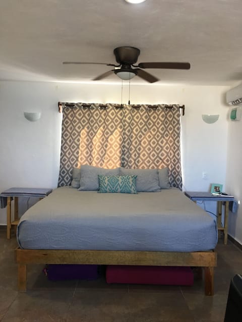 California King Size bed with Luxury Pillow Topper for a wonderful sleep.