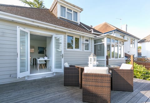 If the weather permits, you can enjoy yourselves on our spacious terrace.