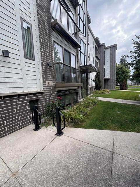 Entrance with Bike Racks