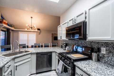 Kitchen view from appliances