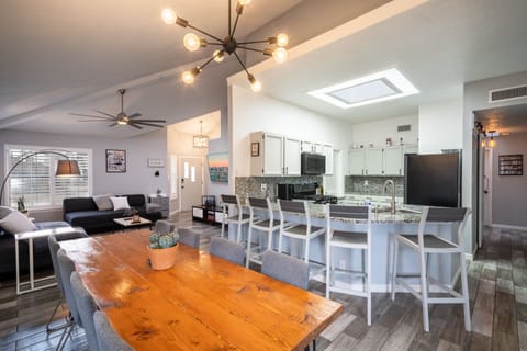 Living room with open concept