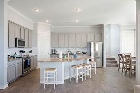 Whip up delicious meals in this charming kitchen