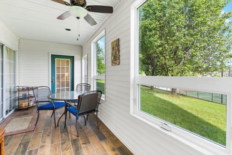Sunroom with  Extra Seating