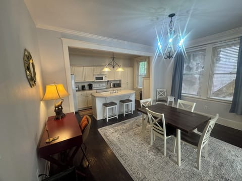 Dining Room and work station.