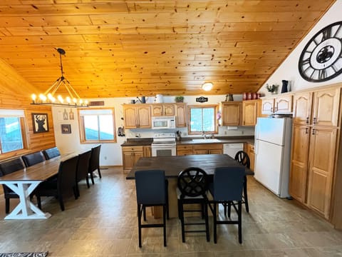 Kitchen remodel! Open concept kitchen with lots of seating and new island