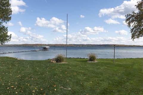 Shallow, sand bottom lake