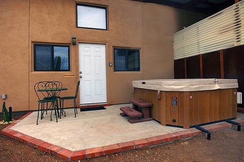 Hot Tub Patio & Entrance