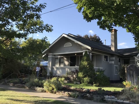 The bungalow was built in 1925 & is in the heart of a historic neighborhood.
