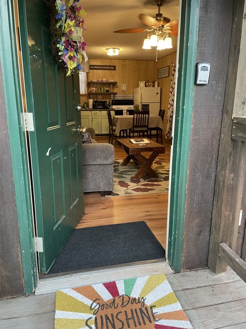 Level parking at the door, no steps for loading/unloading your car.