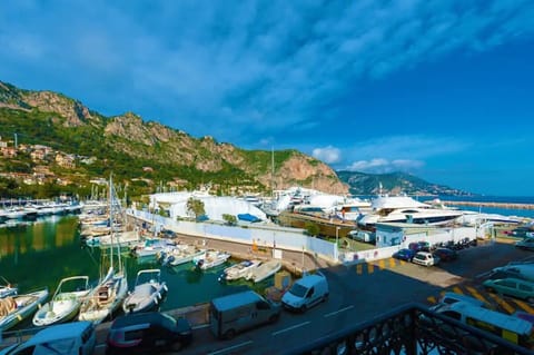 The view from the apartments terrace