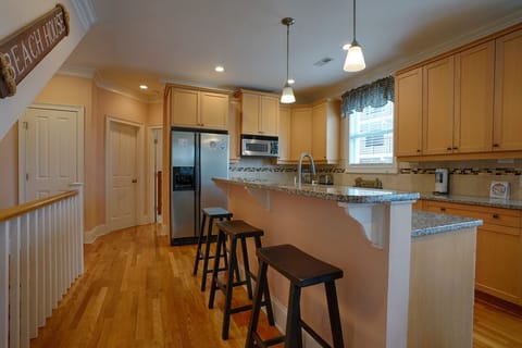 3 bar stools for additional eating space
